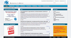 Desktop Screenshot of aekktn.at